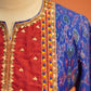 Neel Rang Ikat Kurta Set