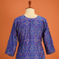 Neel Rang Ikat Kurta Set