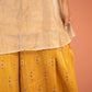 Golden Glow peplum set