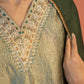 Sage Shimmer Suit Set