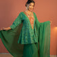 Emerald Ikat Suit Set