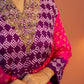 Rani Bandhej Dress