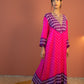 Rani Bandhej Dress
