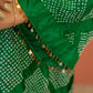 Emerald Bandhej Dhoti Set