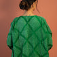Emerald Bandhej Dhoti Set