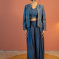Midnight Blue Blazer Set