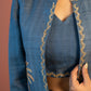 Midnight Blue Blazer Set