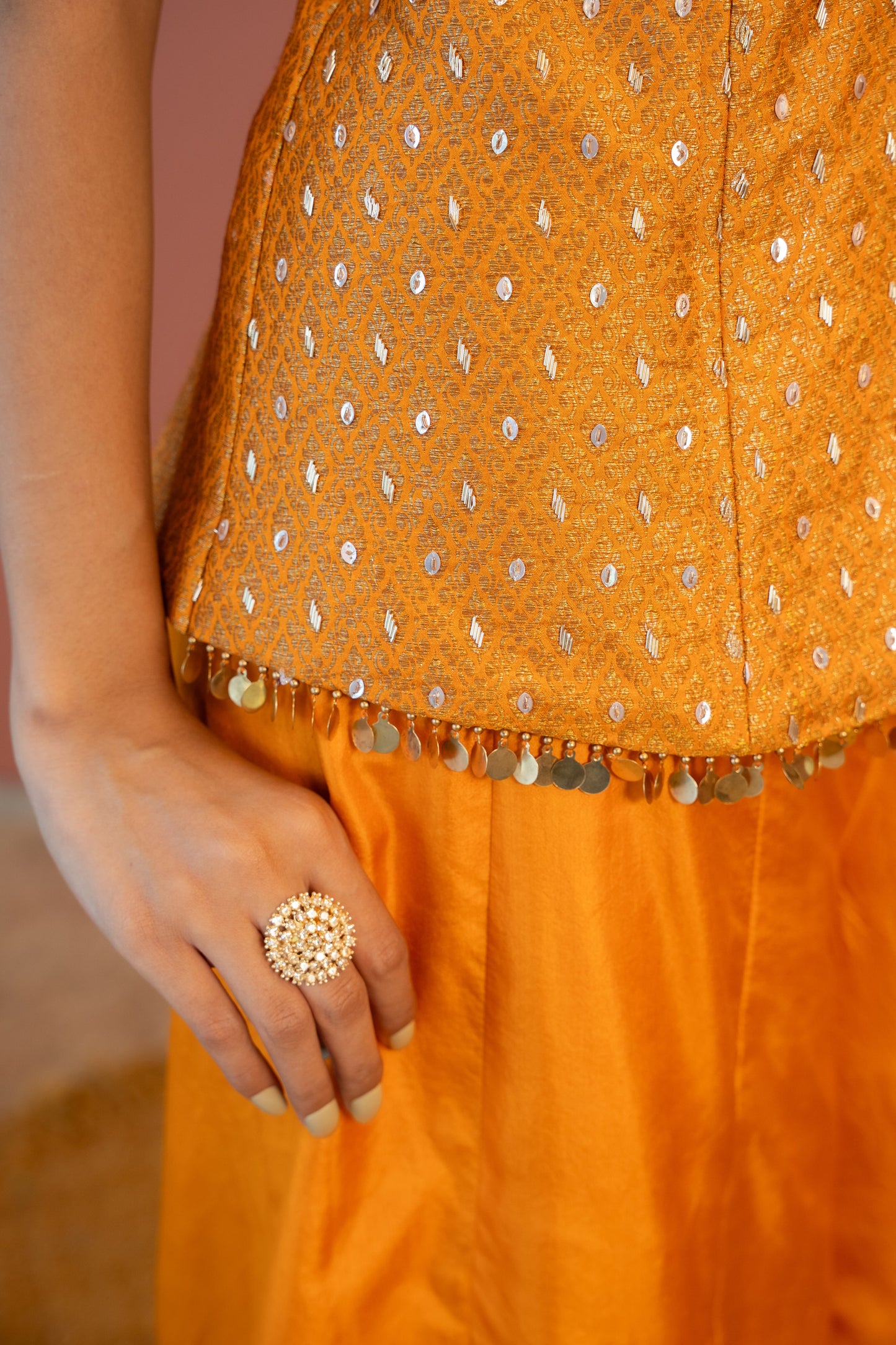 Sunshine Banarasi Co-Ord Set