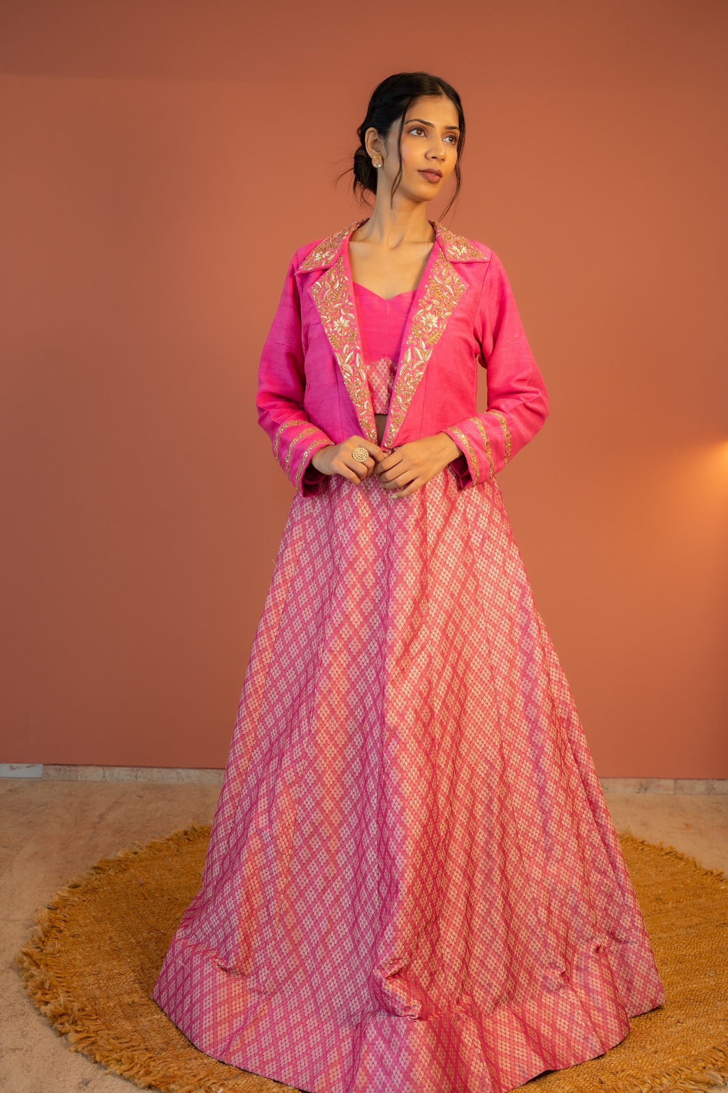 Rose Royale Lehenga Set