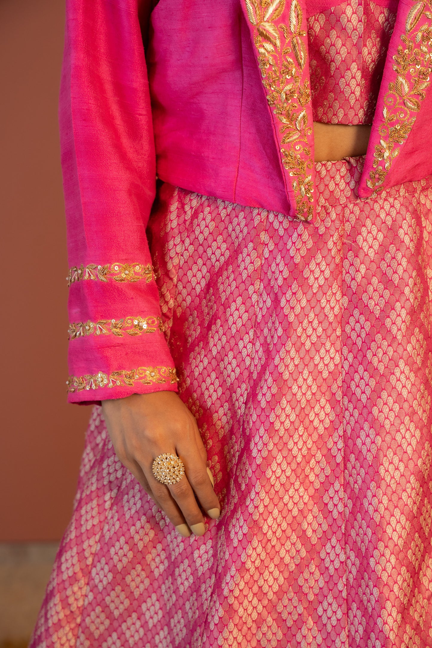 Rose Royale Lehenga Set