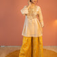 Golden Glow peplum set