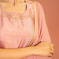 Blush Semi Tussar Sharara Set