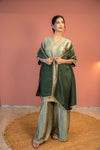 Sage Shimmer Suit Set
