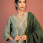 Sage Shimmer Suit Set