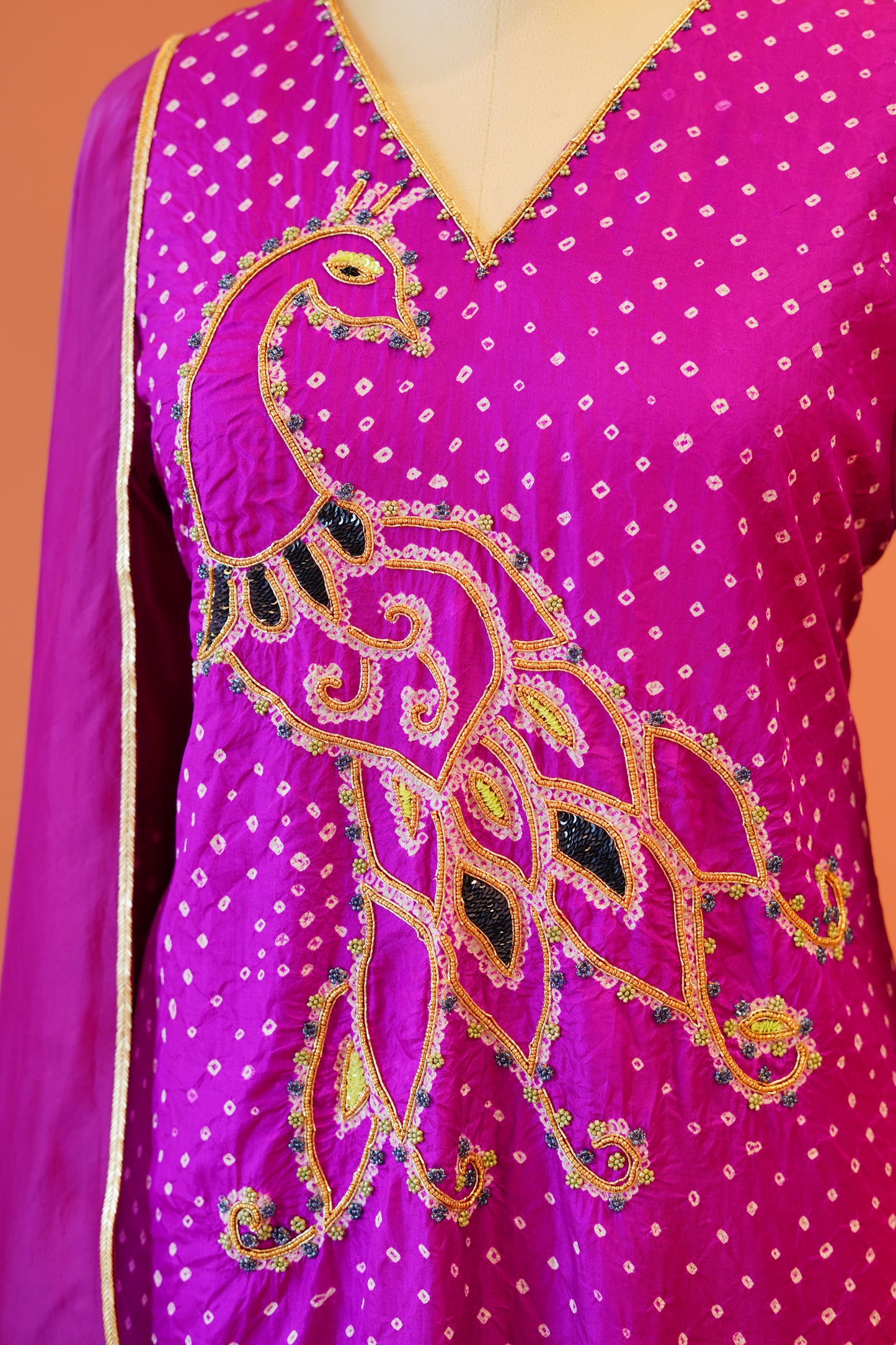 Rangili Bandhej Suit