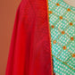 Gulnaar Bandhej Suit