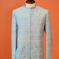 Azure Lotus Jodhpuri Set