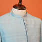 Azure Lotus Jodhpuri Set