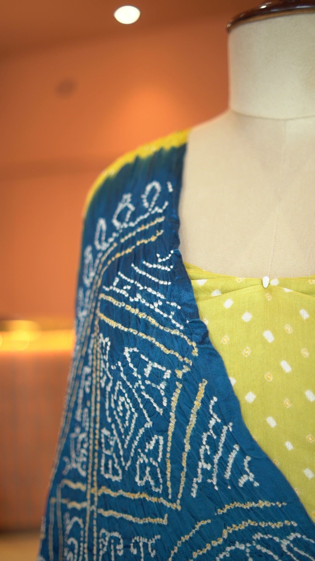 Sunlit Indigo Lehenga Set