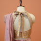 Blush Pink Pure Munga Silk Saree