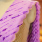 Lavender Whisper Leheriya Silk Saree