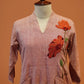 Peach Floral Linen One Piece