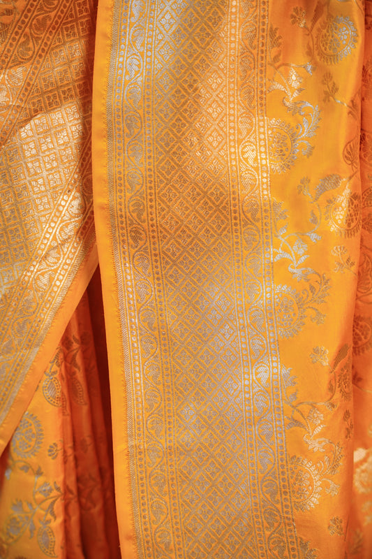Surmayi Banarasi Silk Saree