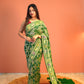 Panna Banarasi Bandhej Saree