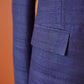 Royal Blue Zardosi Jacket