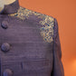 Royal Blue Zardosi Jacket