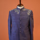 Royal Blue Zardosi Jacket