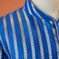 Royal Blue Pure Banarasi Silk Kurta