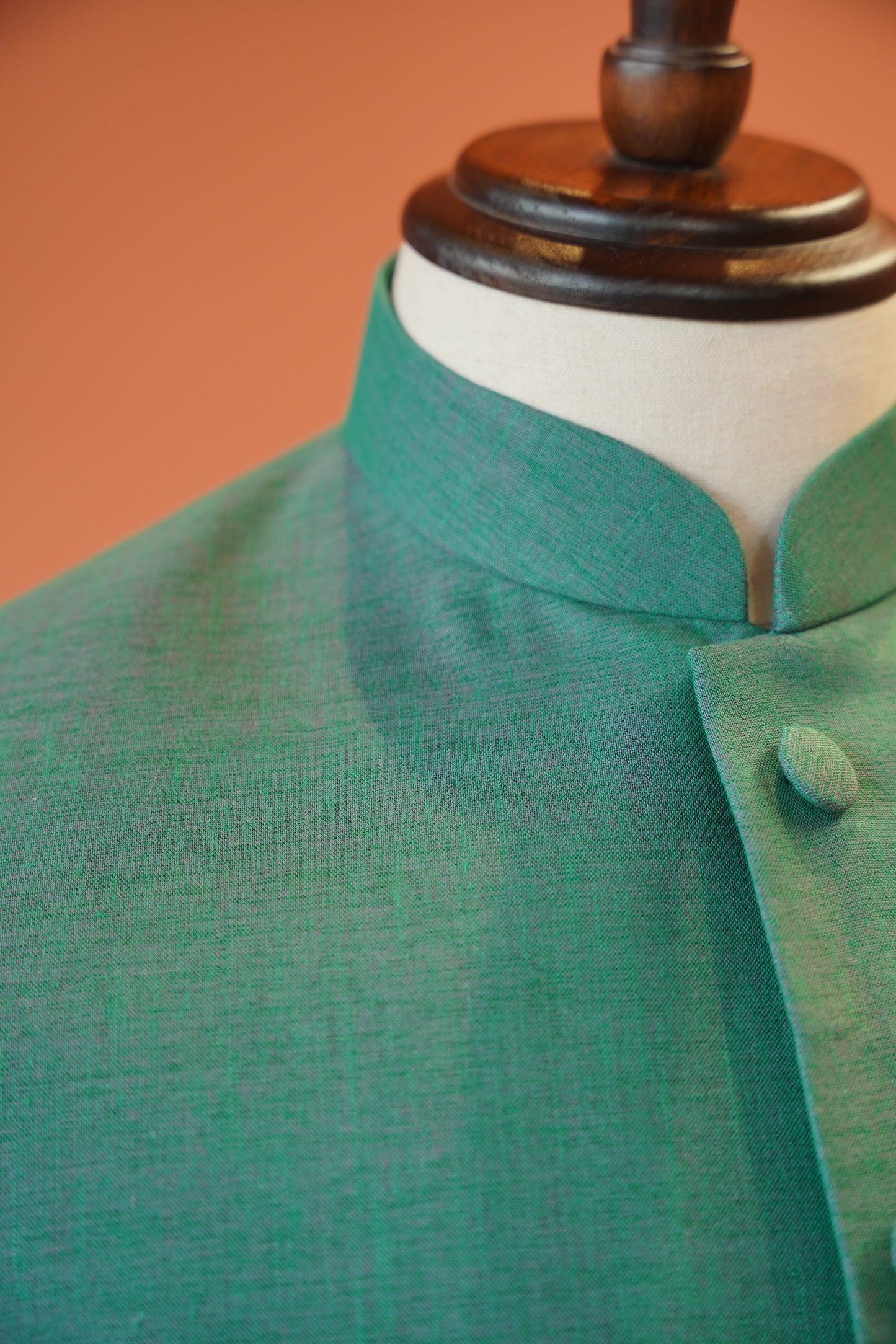 Emerald Green Classic Nehru Jacket
