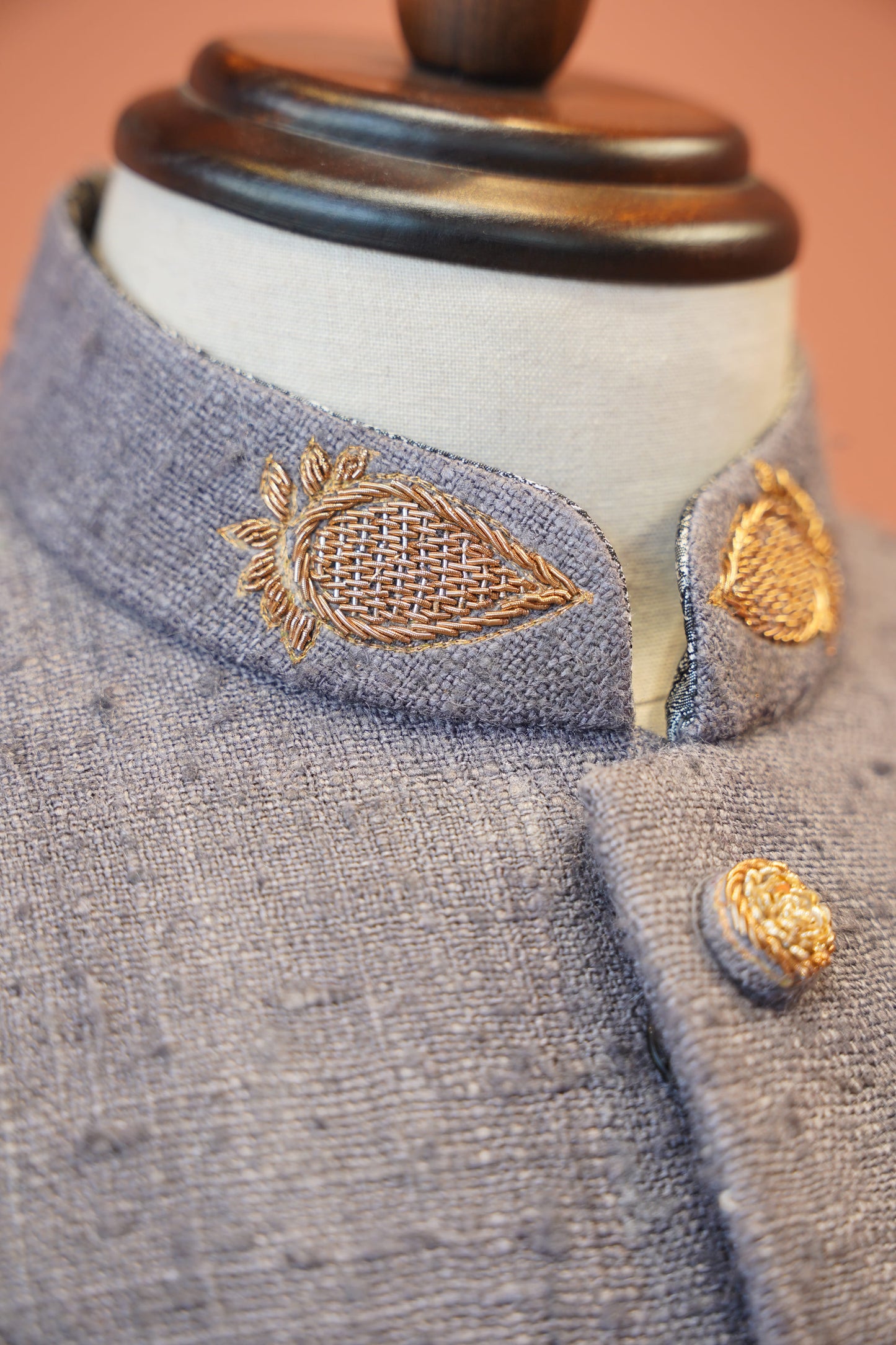 Steel Grey Royale Jodhpuri Set