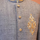 Steel Grey Royale Jodhpuri Set