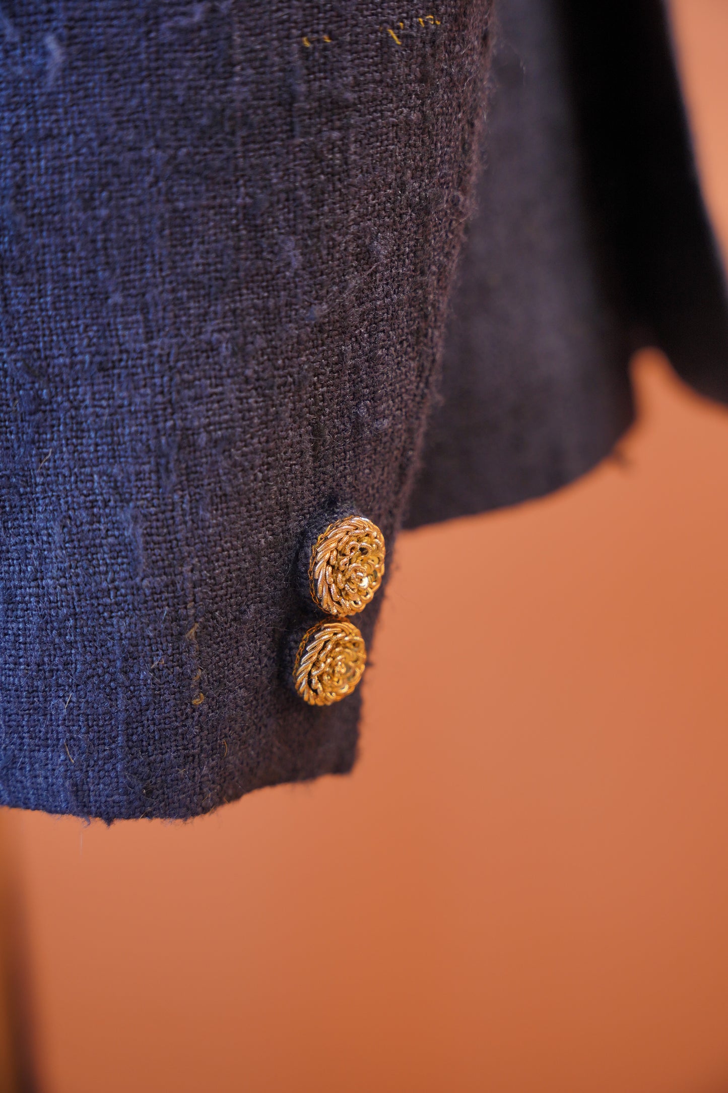 Blush Parsi Embroidered Nehru Jacket