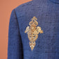 Blush Parsi Embroidered Nehru Jacket