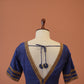 Blue Silk Blouse