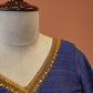 Blue Silk Blouse