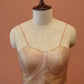 Champagne Bustier Blouse