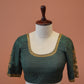 Sage Raw Silk Blouse