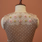 Beige Bandhej Blouse