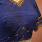 Blue Silk Blouse