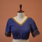 Blue Silk Blouse