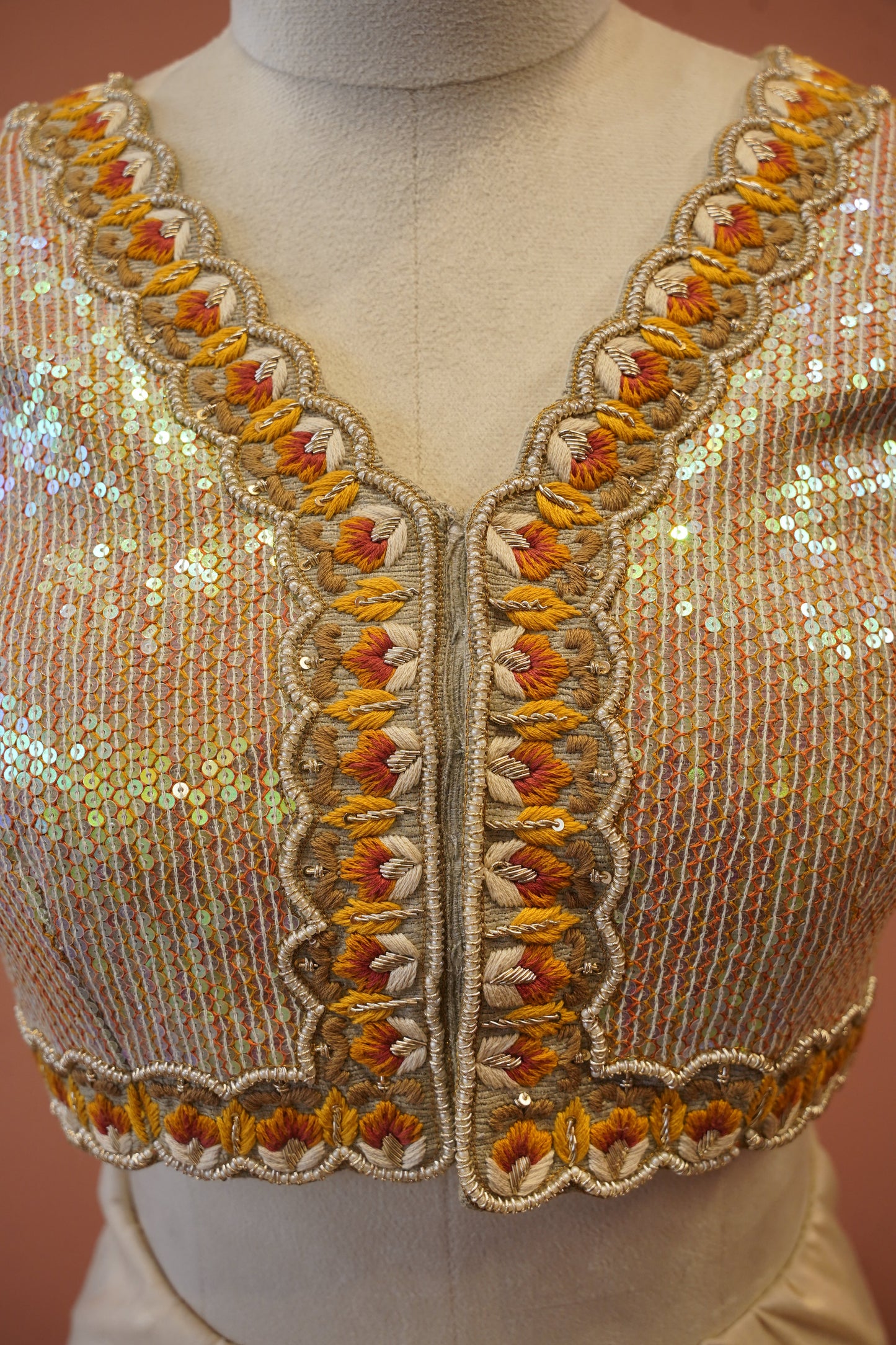 Zariya Sequin Blouse