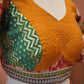Mustard Banarasi Blouse