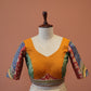 Mustard Banarasi Blouse