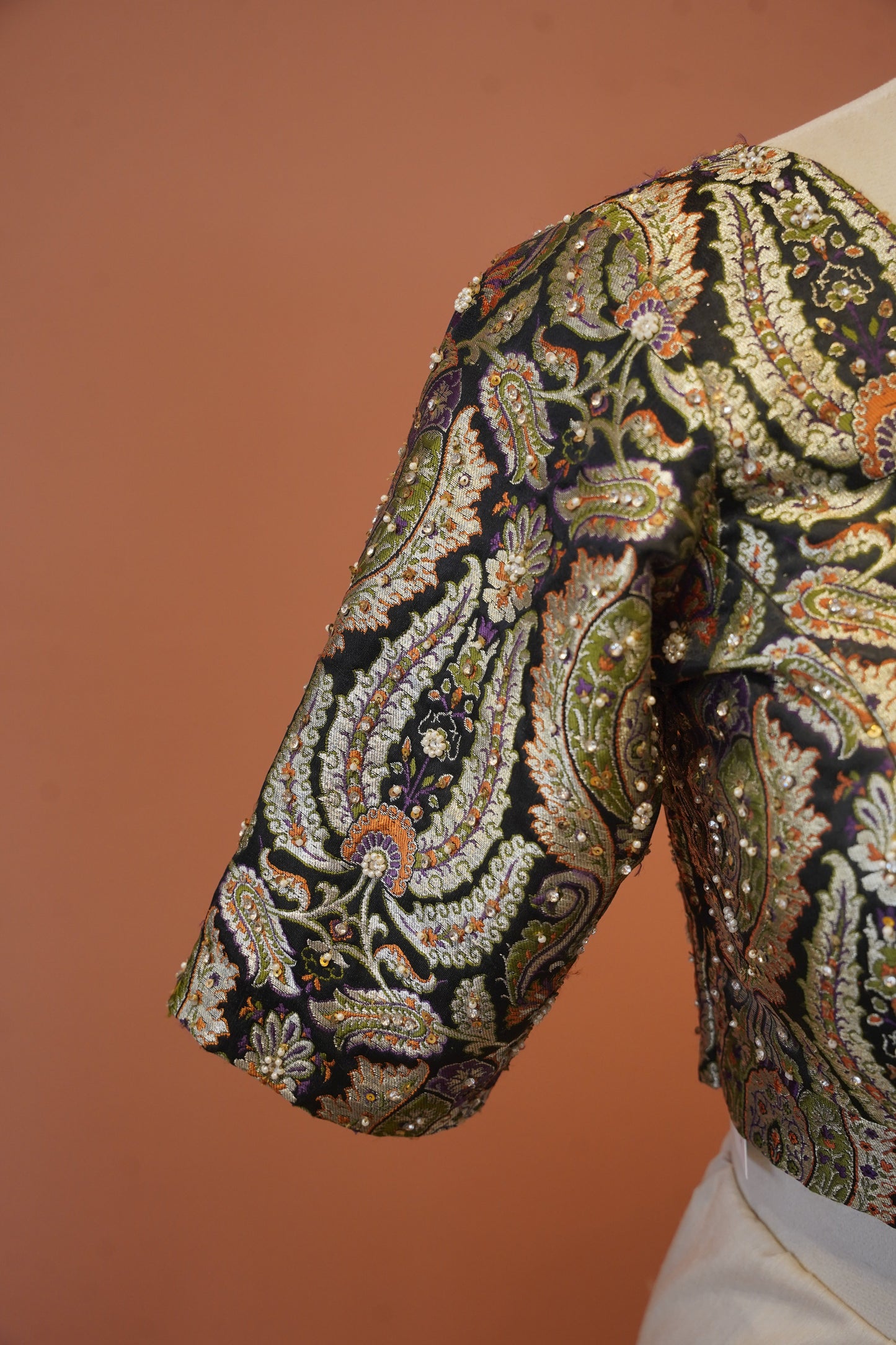 Kaala shahi banarasi Blouse