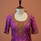 Pink patola Blouse