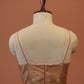 Champagne Bustier Blouse
